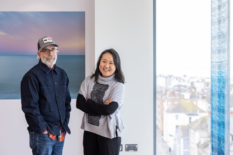 Sharon Ting and Marc Burden. Photo by Matt Livey